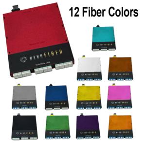 12 SC to 1 MTP 10G/40G Multimode Fiber Color Cassette – High Density