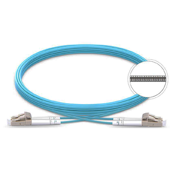 NF-LCLC-OM4-PL Armored OM4 Duplex Plenum