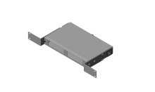 In-Rack Enclosure with Mounting Brackets 1RU