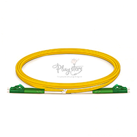 LC-UPC to LC-UPC OS2 Singlemode G652 nanoFiber Stainless Steel Duplex PVC