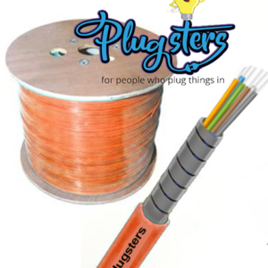 4 Strand 900um OM1 nanoFIBER Stainless Steel Armored Fiber Optic Cable LSZH