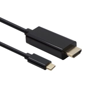 USB Type-C to HDMI Male Cable Black